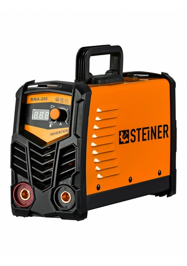 Steiner Mma-200 Amper Dijital Göstergeli İnverter Kaynak Turuncu