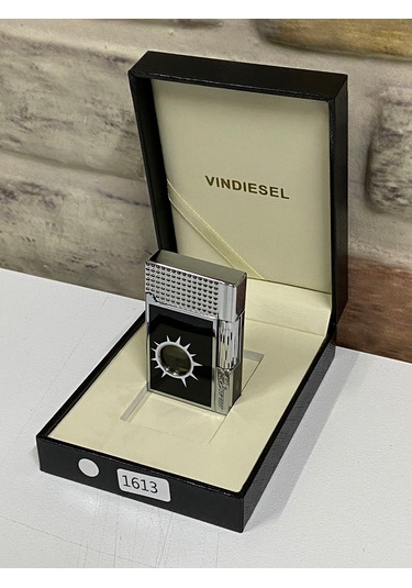 Vindiesel Marka Düz Siyah Gri Renk Nokta Desenli Gaz Göstergeli G