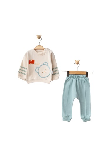 Erkek Çocuk 2li Takım Su Yeşil