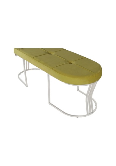 Viego Silver Collection- Hardal Kapitoneli Chester Model Puf & Bench & Koltuk & Uzun Makyaj Puff & Yatak Ucu