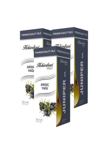 Hekimhan Bitkisel Ardıç Yağı 3 x 20 ML