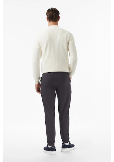 Nautica Erkek Gri Classic Fit Eşofman Altı-12032 Gri
