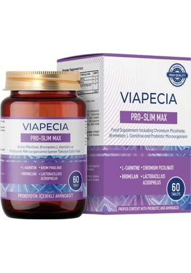 Viapecia Pro-Slim Max 60 Tablet