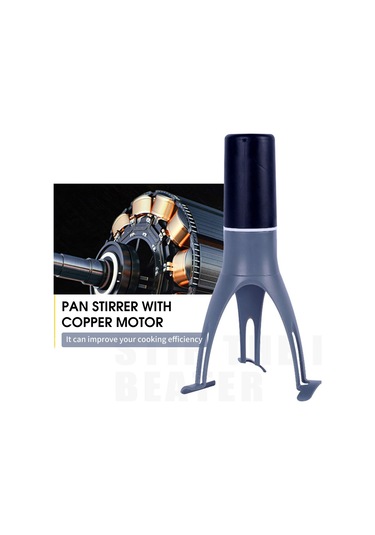 Soulader Taşınabilir El Tipi Çırpıcı Mikser 3 Kademeli Hız Ayarlı Mutfak Karıştırıcı Gri