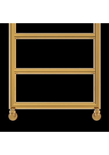 1200x500mm Trendy Parlak Bras Gold Altın Paslanmaz Çelik Havlupan