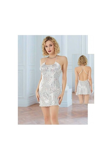 Hotflirt Bayan Gecelik 2955 Ekru