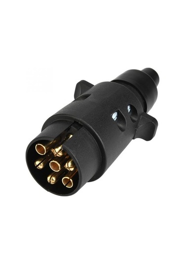 Trendooze V Standardı Soket Römorku Pin Konnektörü Karavan Fiş Çubuğu Çekme Çekme Avrupa Araç 7 12 Nt