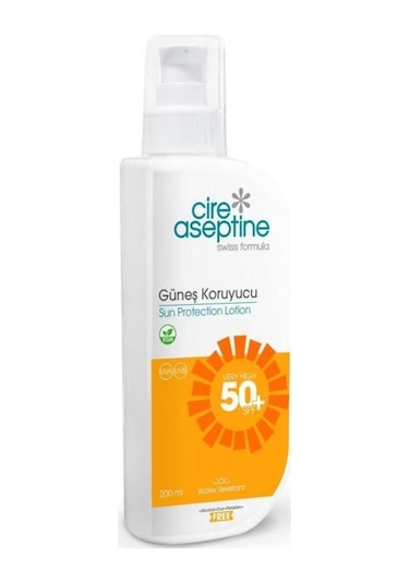 Cire Aseptine Koruyucu Güneş Kremi SPF50+ 200 ML