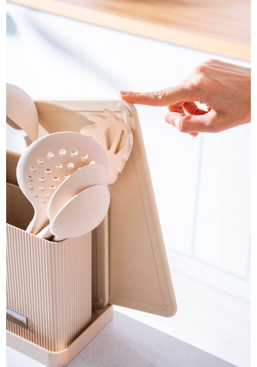 Cooper 14 Parça Standlı Kesme Tahtası Servis Ve Bıçak Seti Diğer