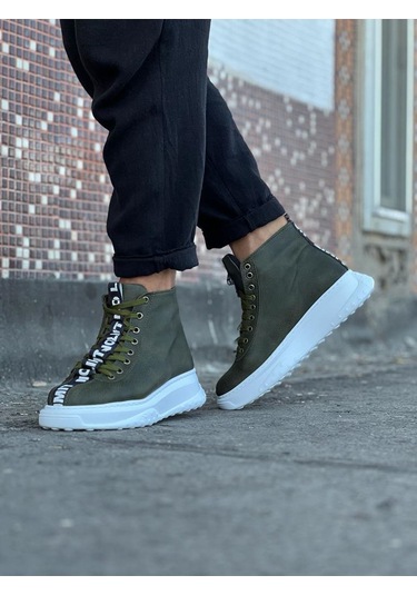 Wagoon Wg03 Haki Erkek Yarım Bilek Bot Haki Wagoon Wg03 Haki Erkek Yarım Bilek Bot Haki