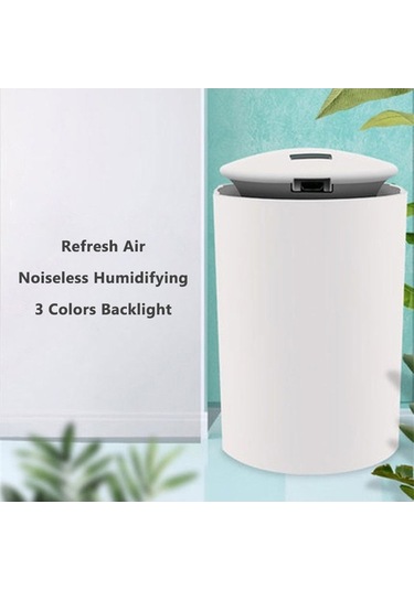 Novahub 260ml Sessiz Usb Nemlendirici, Beyaz, Mini Hava Spreyi, Ofis/ev/yol İçin