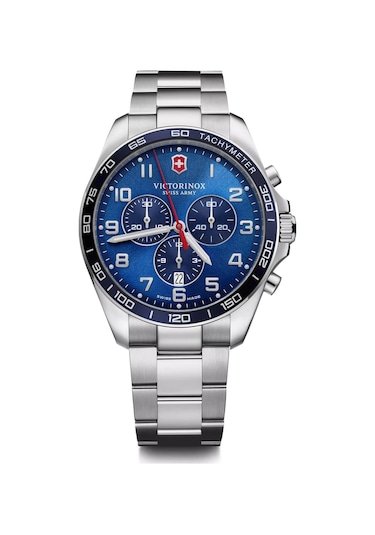 Victorinox Fieldforce Classic Chrono Vs 241901 Altın - Mavi
