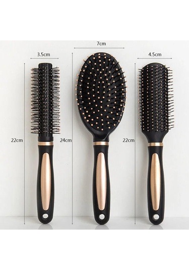 Anti-statik Tarak Kadın Ev Kıvırcık Saç Tarağı Hava Yastığı Masaj Tarağı Profesyonel Şekillendirici Tarak Seti Kore Versiyonu Anti-saç Dökülmesi