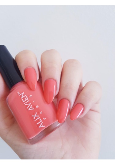 Alix Avien Mercan Rengi 65 Yüksek Pigmentli Uzun Süreli Kalıcılık Hızlı Kuruma Nail Lacquer 65