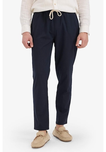 Defacto Jogger Fit Dar Paça Pamuklu Pantolon Z6475az25aunv64 Lacivert