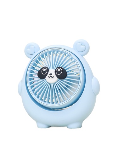 Spring Küçük Fan Mavisi Tutan Sevimli Panda 1