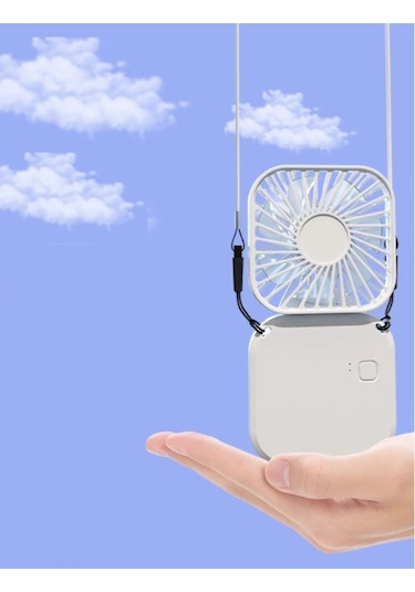 Büro Ev Ofis Yazlık İçin Seyahat Tipi Taşınır Tasarımlı Serinletici Masa Fanı