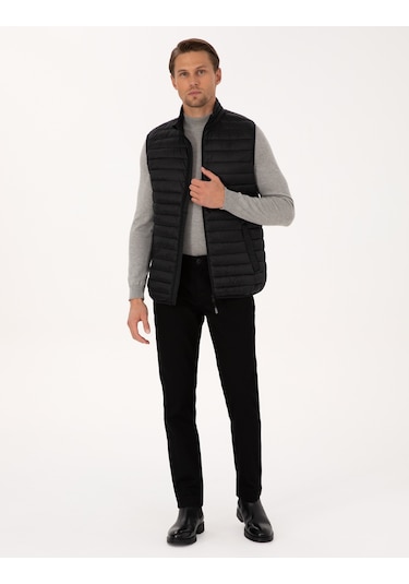 Pierre Cardin Erkek Siyah Mont Yelek 50313897-vr046 Siyah