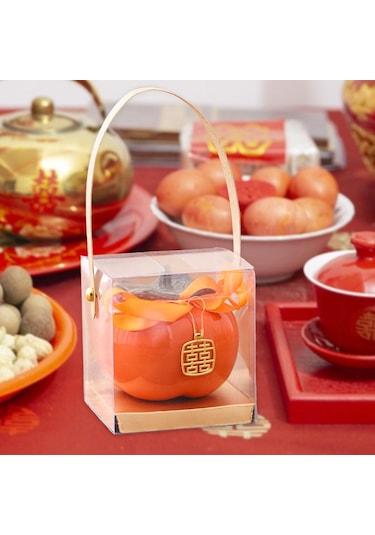 Suntek Magideal Trabzon Hurması Seramik Şeker Turuncu-s-7.6cmx6.8cm