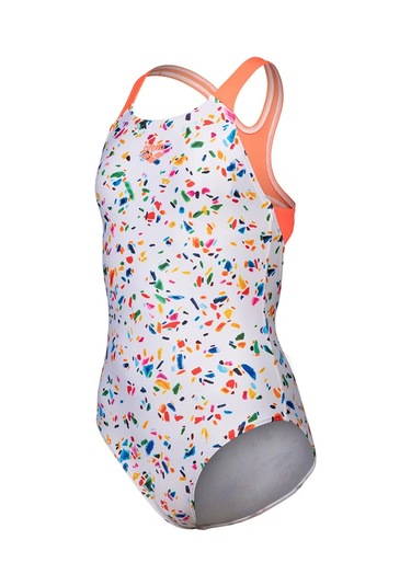 Confetti Swimsuit Swim Pro Back Çocuk Yüzücü Mayosu Çok Renkli