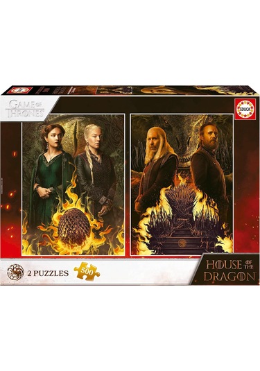 Educa 2x500 Parça Game Of Thrones Ejderha Evi Puzzle - 19573