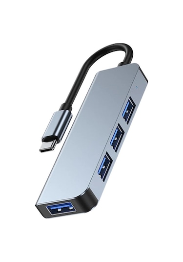 Type-C 1xUSB 3.0 3xUsb 2.0 HUB Otg Çoğaltıcı Adaptörü BYL-2013T