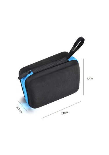 Mufunye Çeşitli Özelliklere Sahip Uçucu Yağ Şişeleri İçin Uygun, Mavi, 5ml/10ml/15ml Uçucu Yağ Saklama Çantası