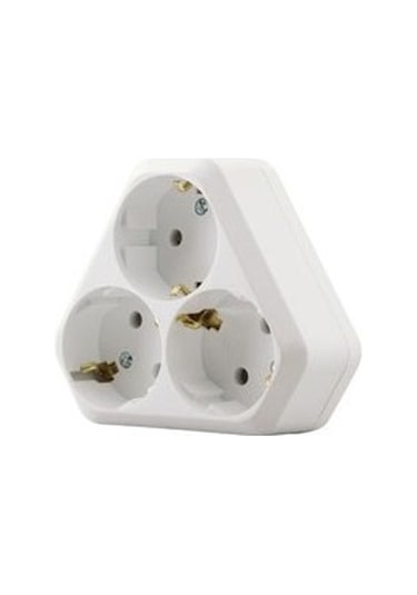 Makel Üçlü Topraklı Priz Golyat Üçgen Tip