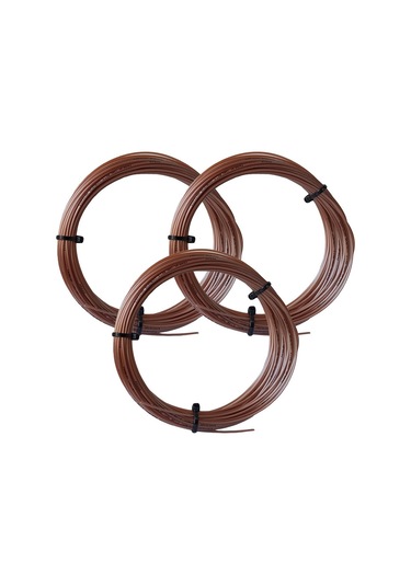 3 Adet Luxilon 130 Element Raket Kordajı 1,30 mm. 12 Metre Bordo