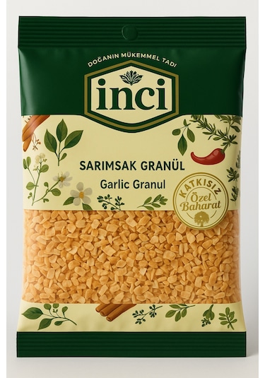İnci Baharat - Sarımsak Granül 1 Kg.