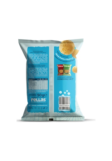 Nohut Cipsi - Deniz Tuzlu 50 G X 3 Adet