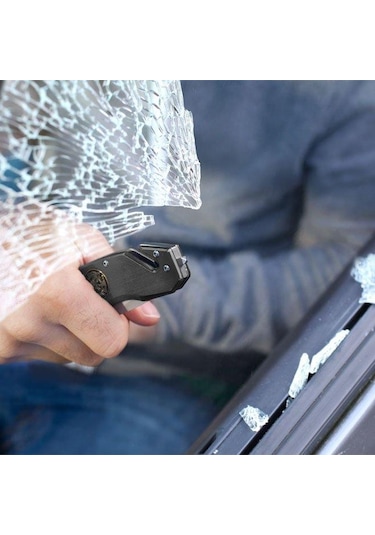 KWB Acil Durum Kurtarma Bıçağı 90 mm Siyah