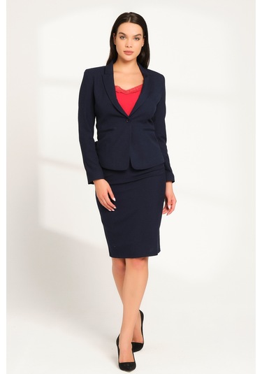 Shahiqa Kadın Kırmızı Kalem Etek