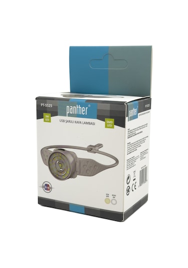 Panther Pt-5525 Usb Şarjlı Kafa Lambası -p1