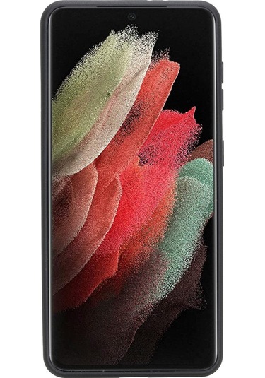 Bouletta Samsung Galaxy S21 Uyumlu Deri Arka Kapak FXCP RST1