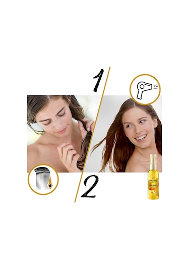 Pantene Keratin Özlü Onarıcı E Vitaminli Saç Bakım Yağı 100 ML
