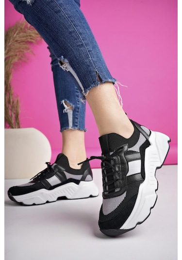 Muggo Sepho Garantili Günlük Yürüyüş Koşu Yüksek Taban Rahat Kadın Sneaker Spor Ayakkabı 001 Muggo Sepho Garantili Günlük Yürüyüş Koşu Yüksek Taban Rahat Kadın Sneaker Spor Ayakkabı 001