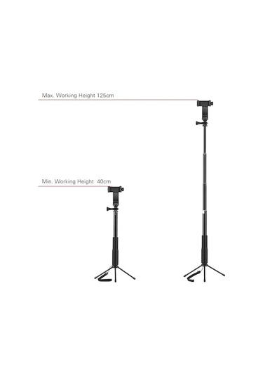 "çok Amaçlı Akıllı Telefon Tripodu: Uzaktan Kumandalı, 360 Dönebilir, Gopro Uyumlu"