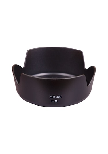 Hlypro Nikon 18-55 G VR 2 için HB-69 Lens Hood Parasoley