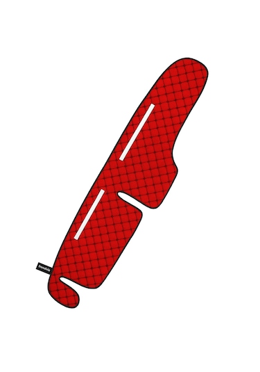 Tofaş Şahin Doğan Kartal İçin Alçak Ön Göğüs Kapitone Torpido Örtüsü Kaplama Ve Koruma Kılıfı Kırmızı