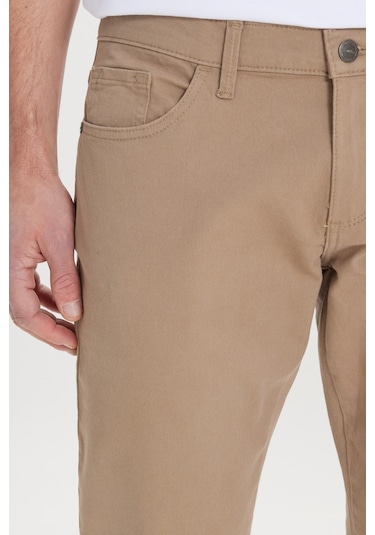 Ac&Co / Altınyıldız Classics Slim Fit Dar Kesim Pamuklu Chino Erkek Pantolon - Camel Ac&Co / Altınyıldız Classics Slim Fit Dar Kesim Pamuklu Chino Erkek Pantolon - Camel