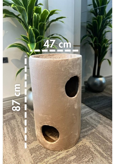 Pet Dreams Goddy Lüks Kedi Dinlenme Evi, Sertifikalı Kumaş 47x87 Cm