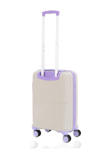 Mçs Polipropilen Valiz V374 55 Cm S21yy100000655 10729 Kemik/lila Kemik - Lila