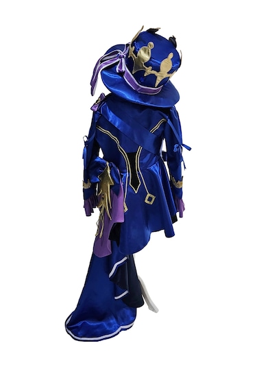Genshin İmpact Furina Cosplay Anime Kostümü