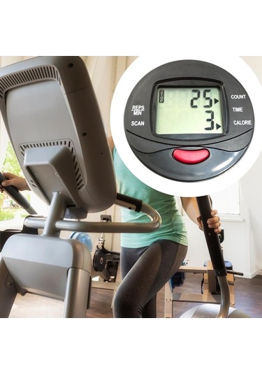 Pazly Yuvarlak Stepper Sayacı Ölçüm İzleme Homyl Ev Egzersiz Cihaz Cx