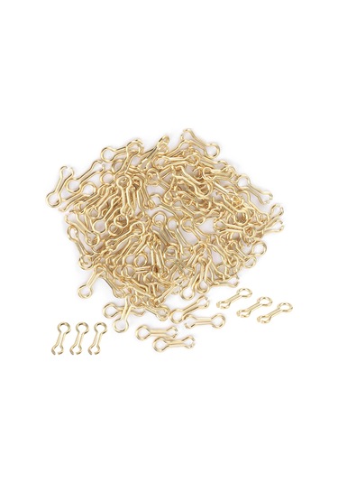 Kangvka Çelik Çelik Oluklu Balık İpi Gözü Sınavcı - 3 Paket 300 Adet - Hafif Dayanıklı - Tatlı/salt Su Uygun - Küçük Boy