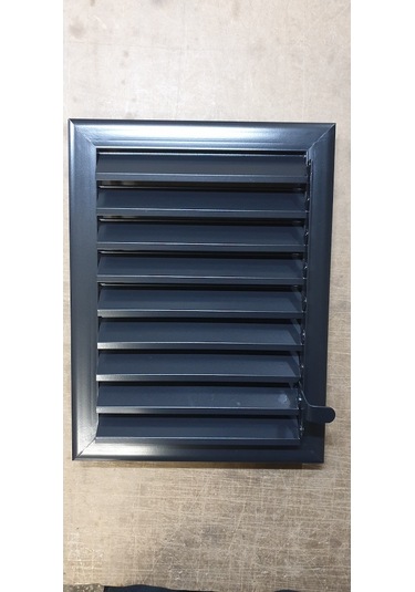 Banyo Wc Alüminyum Havalandırma Menfezi - Boşluğa Geçme Krom