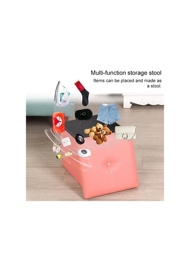 Sones Depolama Kutusu Yaratıcı Yurt Depolama Taburesi Beyaz