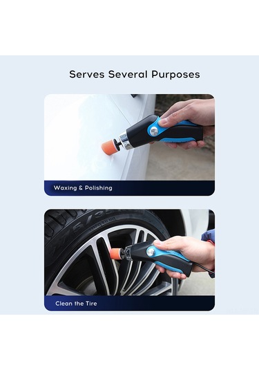 Mufunye Taşınabilir Araba Cilalama Makinesi: Kompakt, Hafif Ve Çok Fonksiyonlu Otomobil Parlatma Seti