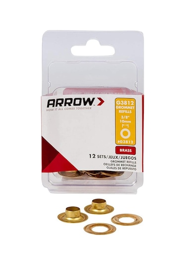 Arrow G3812 Pirinç Kuşgözü Perçin 10 MM